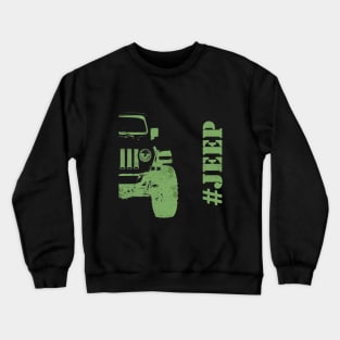 Jeep off road design Crewneck Sweatshirt